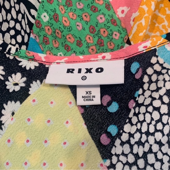 RIXO forTarget Sleeveless Patchwork Slip Dress Size XS - Picture 10 of 14